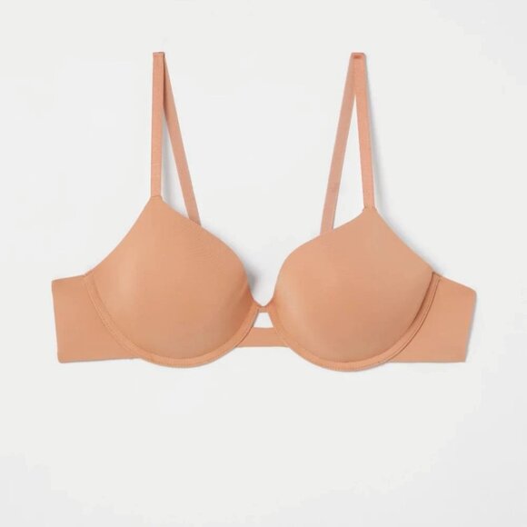 Soma Sweetheart Demi Underwire Lightly Lined Convertible Beige Bra - Picture 5 of 13